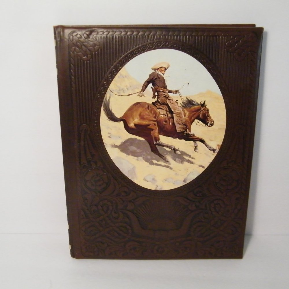 Time Life The Cowboys Leatherette Hardcover Book